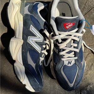 New Balance Men’s 9060 Blue Outerspace Athletic Shoes